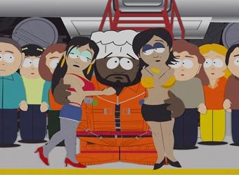 ��� � ������� "����, �����, ����", ����������� � ����� southparkstudios.com