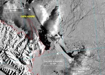 ������� �������� B-15A, ����������� ���������� � ����� NASA