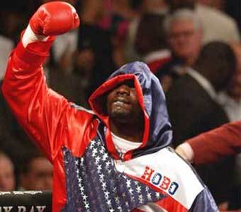 ������� ���� �� ������ WBC ����� ������. ���� Matthew Stockman/ALLSPORT