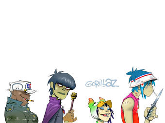 Gorillaz. ����������� � ����� virginrecords.com 