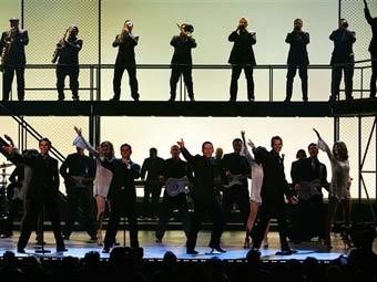 ����� �� ������� "Jersey Boys". ���� AFP