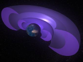 ������� � ���������� ������������ ����� (� �������, �� ����� ���� ��� ������������ ����� ��������� �������� �����). ����������� NASA Scientific Visualization Studio/Walt Feimer. 