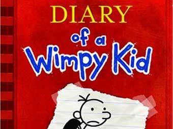 �������� ������� ����� "Diary of a wimpy kid". ����������� � ����� amazon.com
