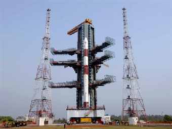 ������ PSLV C-9 �� ��������� �������� �� ���������� �����������. ���� ISRO, ���������� �� ������� . 