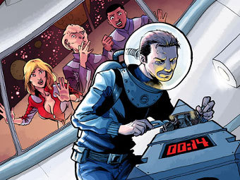 ������� ������� "Galaxy Quest: Global Warning" IDW Publishing