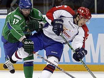 ������ ����� "������� �����" - "���������". ���� � �����  championshockeyleague.com