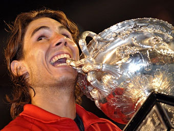 ������� ������ ����� ������ �� Australian Open. ���� &copy;AFP