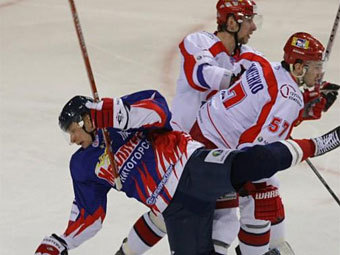 ������ �������� ����� ����� "���������" - "���������". ���� � ����� khl.ru